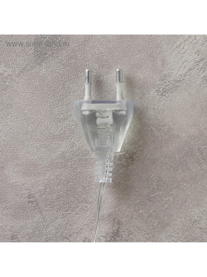 Светодиодная фигура «Олень с санями золотистый», олень: 40×50×16 см, сани: 40×25×10 см, металл, 220 В, свечение тёплое белое