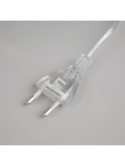 Светодиодная фигура «Олень серебристый», 35×60×10 см, металл, 220 В, свечение белое