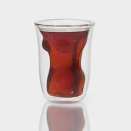 Стакан Magistro «Женская фигура», 150 мл, с двойными стенками, 8×11 см, стекло, прозрачный