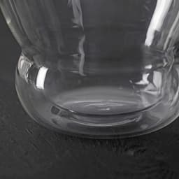 Стакан с двойными стенками «Поль. Дуо волнистый», 250 мл, стекло, прозрачный