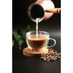 Кружка с двойными стенками Magistro «Дуо», 190 мл, стекло, прозрачная