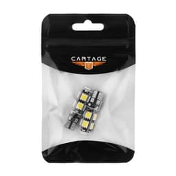 Светодиодная автомобильная лампа Cartage, T10 W5W, 12 В, 9 SMD-5050, 2 шт., свет белый
