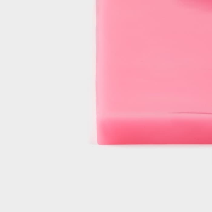 Молд для заливки «Свадебная атрибутика», силикон, 13 ячеек, 15.5×6×0.9 см, розовый