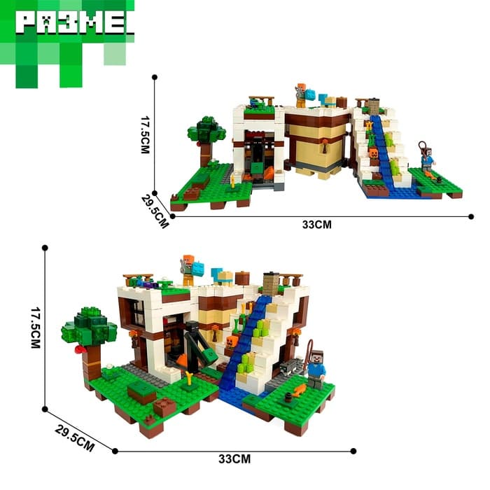 Конструктор Мой мир «Подводный замок» Brick, 729 деталей