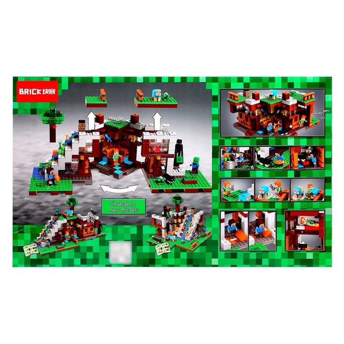 Конструктор Мой мир «Подводный замок» Brick, 729 деталей