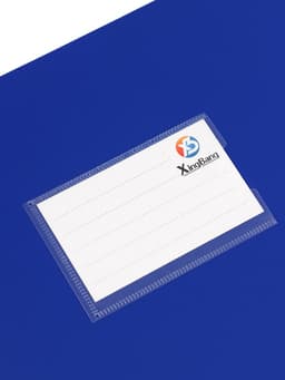 Короб архивный на кнопке А4 Calligrata, 70 мм, 800 мкм, разборный, синий