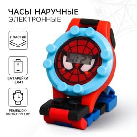 Часы наручные лего, с ремешком-конструктором