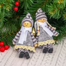 Елочная игрушка Лесная мастерская «Снежные куколки», МИКС