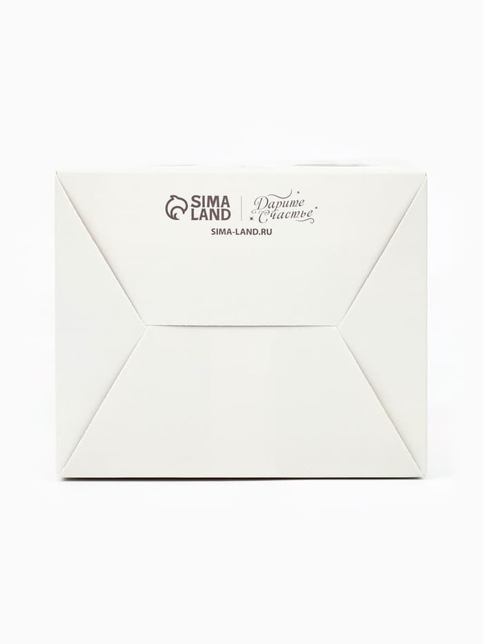 Коробка для мини букетов «Зайчишка», 12×20×10 см