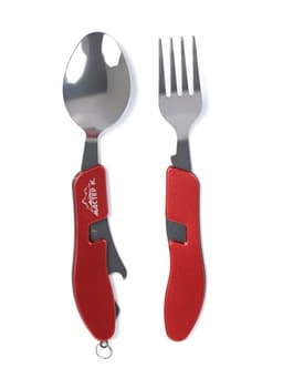 Набор туриста 3в1: вилка, ложка, нож с открывалкой