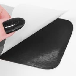 Заплатки для одежды, 10×7.5 см, клеевые, пара, цвет чёрный