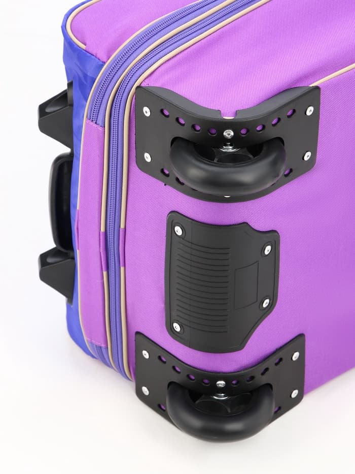 Чемодан детский 34 л (XS) Sacvoyage, отдел на молнии, с расширением, сиреневый