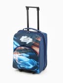 Чемодан малый 16" на молнии, синий