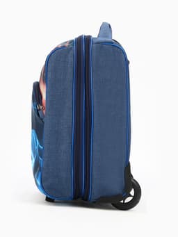 Чемодан малый 16" на молнии, синий