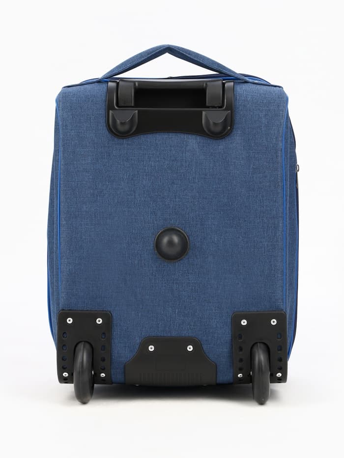 Чемодан малый 16" на молнии, синий