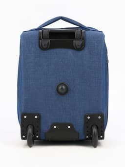 Чемодан малый 16" на молнии, синий