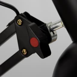 Лампа настольная на шарнире 800 «Крус, чёрная» E27 40W RISALUX