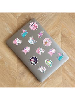 Наклейки-стикеры «Единорожки», 7×7 см, набор 10 шт.