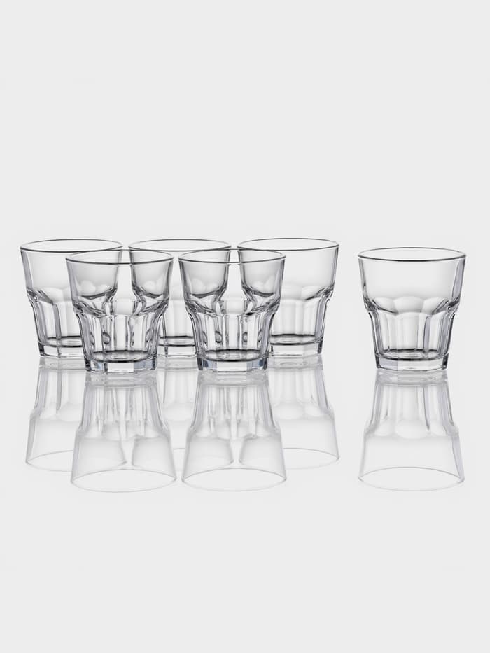 Набор стаканов Paşabahçe Casablanca, 265 мл, 6 шт., стекло, прозрачный