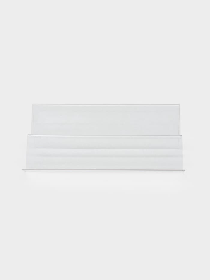 Подставка горка 2 ступеньки, наклонная 25×12.5×8.5 см, оргстекло 2 мм