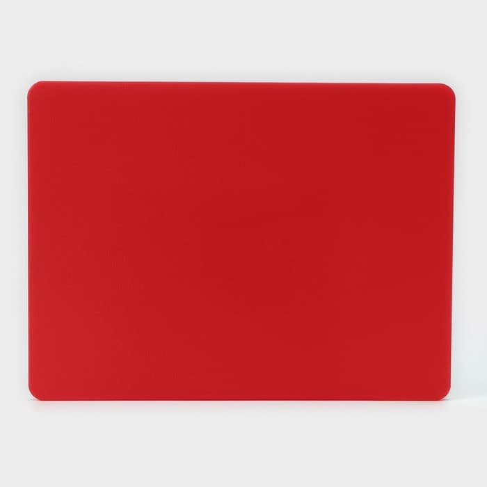 Доска профессиональная разделочная Hanna Knövell, 40×30×1.2 см, полиэтилен, красная