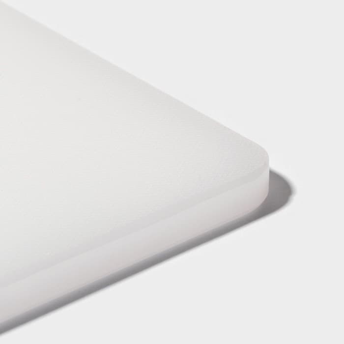 Доска профессиональная разделочная, 40×30×1.8 см, белая