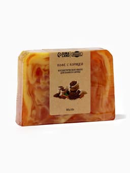 Мыло косметическое Добропаровъ «ручной работы» кофе с корицей, 80 г