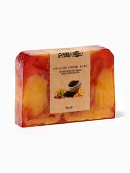 Мыло косметическое Добропаровъ «ручной работы» апельсин, корица, кофе, 80 г