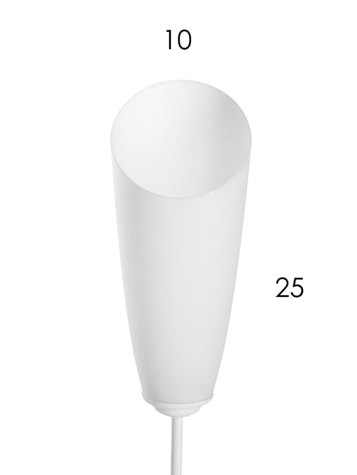 Торшер напольный BayerLux «Симпл», 3×40 Вт, E27, белый