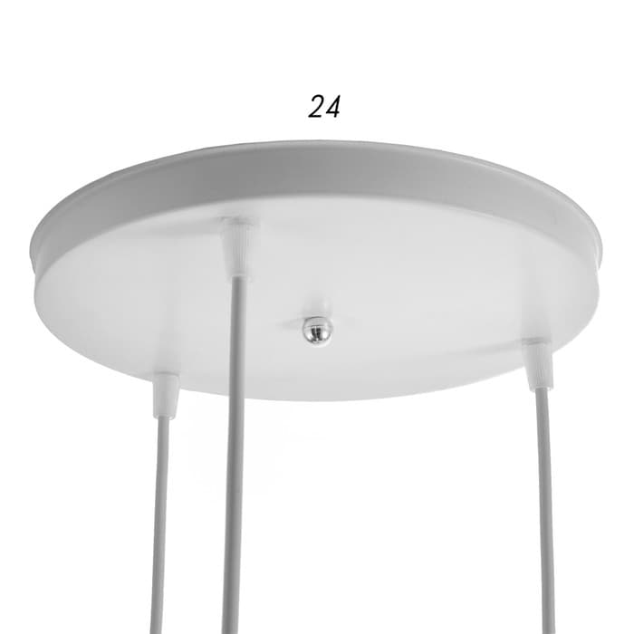 Светильник подвесной BayerLux «Симпл», 3×15 Вт E27, белый