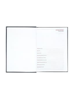 Ежедневник недатированный Calligrata. Nebraska, А5, 160 листов, твёрдый переплёт, кожзам, синий