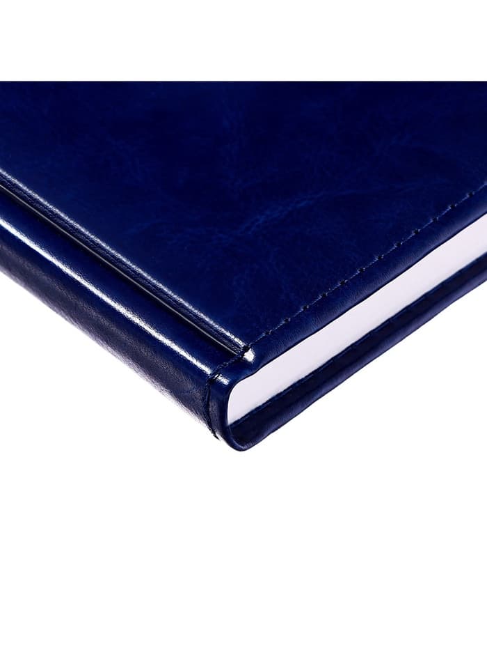 Ежедневник недатированный Calligrata. Nebraska, А5, 160 листов, твёрдый переплёт, кожзам, синий