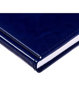 Ежедневник недатированный Calligrata. Nebraska, А5, 160 листов, твёрдый переплёт, кожзам, синий