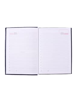 Ежедневник недатированный Calligrata. Nebraska, А5, 160 листов, твёрдый переплёт, кожзам, синий