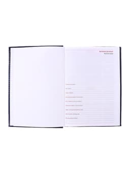 Ежедневник недатированный Calligrata. Nebraska, А5, 160 листов, твёрдый переплёт, кожзам, синий