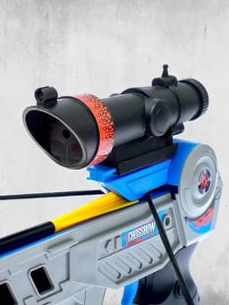 Арбалет «Спорт», стреляет присосками, с лазерным прицелом, работает от батареек