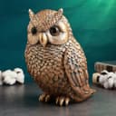 Копилка для денег «Сова средняя», гипс, 25×20×30 см