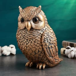 Копилка для денег «Сова средняя», гипс, 25×20×30 см