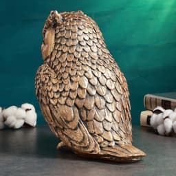 Копилка для денег «Сова средняя», гипс, 25×20×30 см