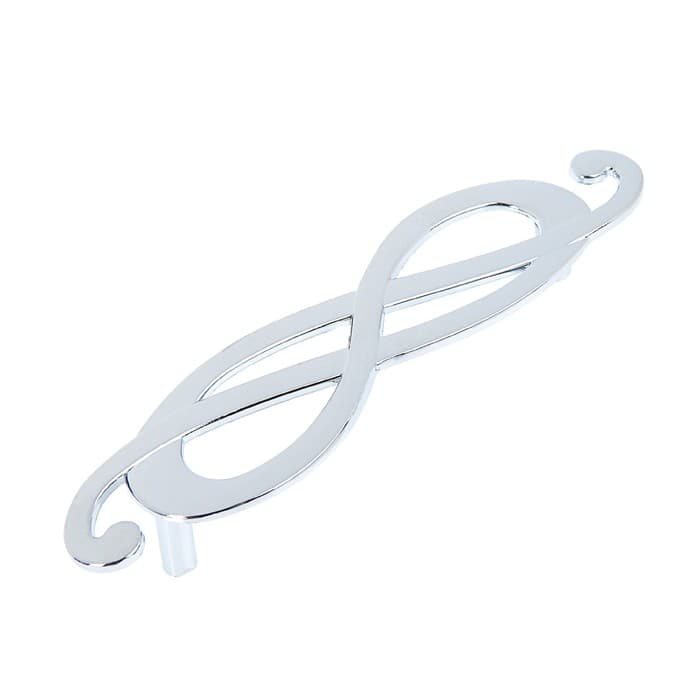 Ручка-скоба мебельная ТУНДРА РС148CP, м/о 96 мм, цвет хром