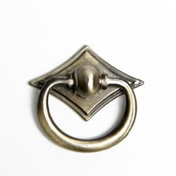 Ручка-кнопка ТУНДРА РК028АВ, цвет бронза