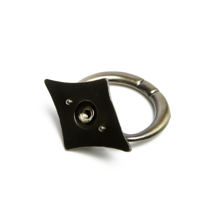 Ручка-кнопка ТУНДРА РК028АВ, цвет бронза