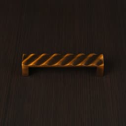 Ручка-скоба мебельная РС160COF, м/о 96 мм, цвет кофе