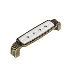Ручка-скоба CAPPIO ELEGANT РС150AB, м/о 96 мм, керамическая, бронза