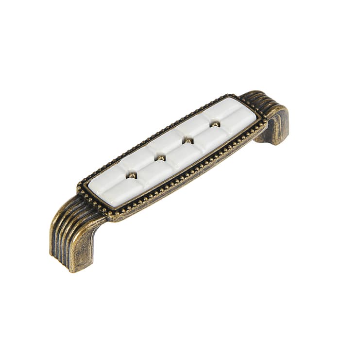 Ручка-скоба CAPPIO ELEGANT РС150AB, м/о 96 мм, керамическая, цвет бронза