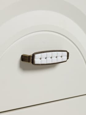 Ручка-скоба CAPPIO ELEGANT РС150AB, м/о 96 мм, керамическая, бронза