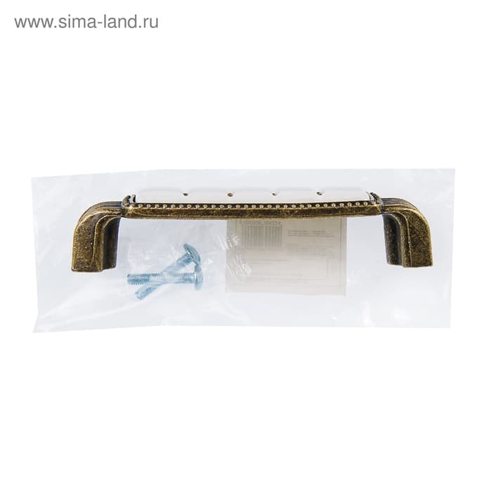 Ручка-скоба CAPPIO ELEGANT РС150AB, м/о 96 мм, керамическая, бронза