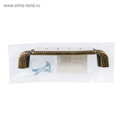 Ручка-скоба CAPPIO ELEGANT РС150AB, м/о 96 мм, керамическая, бронза