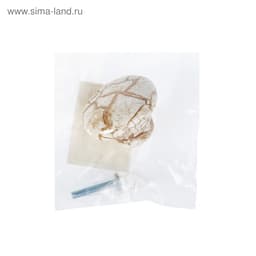Ручка-кнопка CAPPIO ART Ceramics 011, d=38 мм, керамическая, белая с текстурой