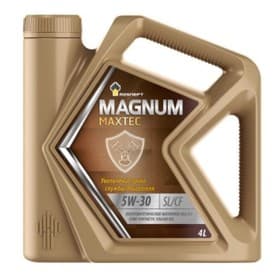 Масло моторное rosneft Magnum Maxtec 5W-30, 4 л п/синт